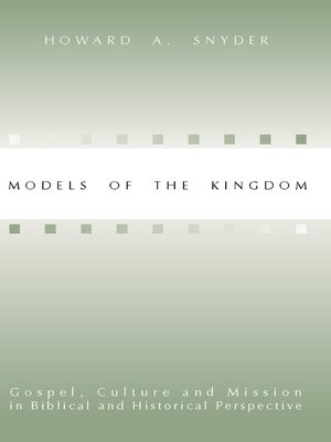 cover image of Models of the Kingdom